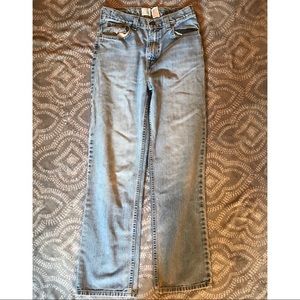 Vintage High Waisted Mom Jeans Canyon River Blues